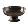 thumbnail image 2 of Cuenco de pedestal decorativo, frutero, cuencos decorativos para platos de frutas, para hotel Negro, 2 of 9