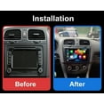 thumbnail image 3 of RoverOne Car Stereo CarPlay Android Auto for Volkswagen Golf 6 2008 - 2016 GPS Navigation Bluetooth DSP Touch Screen Multimedia Video Player, 3 of 9