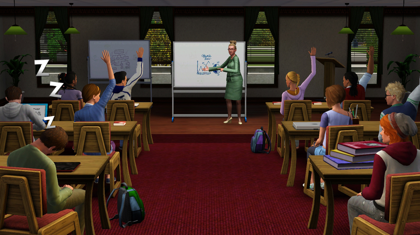 Electronic Arts Sims 3: University Life, EA, PC Software, 014633198089 - image 3 of 6
