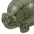 thumbnail image 5 of PBPBOX Realistic Green Resin Tortoise Figurine Decorative Hawaii Sea Turtle Garden Ornament, 5 of 6