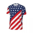 thumbnail image 5 of T Shirt For Men Sportswear For Mens USA Flag T-Shirts Novelty 4th of July Independence Day Summer Te, 5 of 7