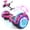 Purple, variant on Hoverboard with Seat, 6.5" Hover Board Go Kart, Built-in Bluetooth, Wheels with LED Light