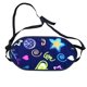 thumbnail image 5 of Black Starry SkyColorful reposapiés cómodo colgador Durable Oxford reposapiés hamaca para avión tren, 5 of 5