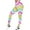 Blue, variant on Womens Easter Leggings Cute Eggs Graphic High Waist Yoga Pants Tummy Control Workout Running Leggings