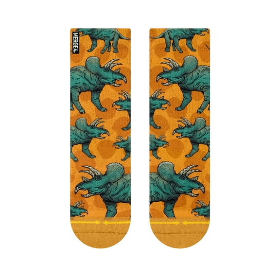 Colby Phillips Triceratops Youth Crew Socks