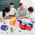 thumbnail image 2 of 8PCS French Teacher Stamps Self Inking Stamp Kit Teacher Ink Pads for Teacher Gift School Stamp With Box for Encourage Students, 2 of 4
