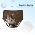 thumbnail image 2 of Pofeuu Cat Family Print Soft Cotton Underwear Girls'Briefs Soft Undies, 2 of 7