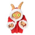 thumbnail image 5 of Day of The Dead Pinheadz Red Cloaked Krampus Hunchback Luxe Soft Plush Doll, 5 of 9