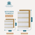 thumbnail image 3 of Casa Platino 8PC Kitchen Towels, 16"x26", Dish Towels for Kitchen, Kitchen Towels and Dishcloths Sets, Kitchen Hand Towels, Hand Towels for Kitchen, Kitchen Towel, Spring Kitchen Towels - Beige, 3 of 6