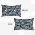 thumbnail image 4 of Kdxio Cotton Pillow Cases 20"x30" Pillowcases,Soft and Breathable Bedroom Pillow Cases-Blue Excavator, 4 of 8