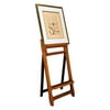 Art Display Easel in Distressed Honey Finish