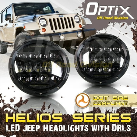 Jeep Wrangler Installation Instructions - Optix 2pcs 7