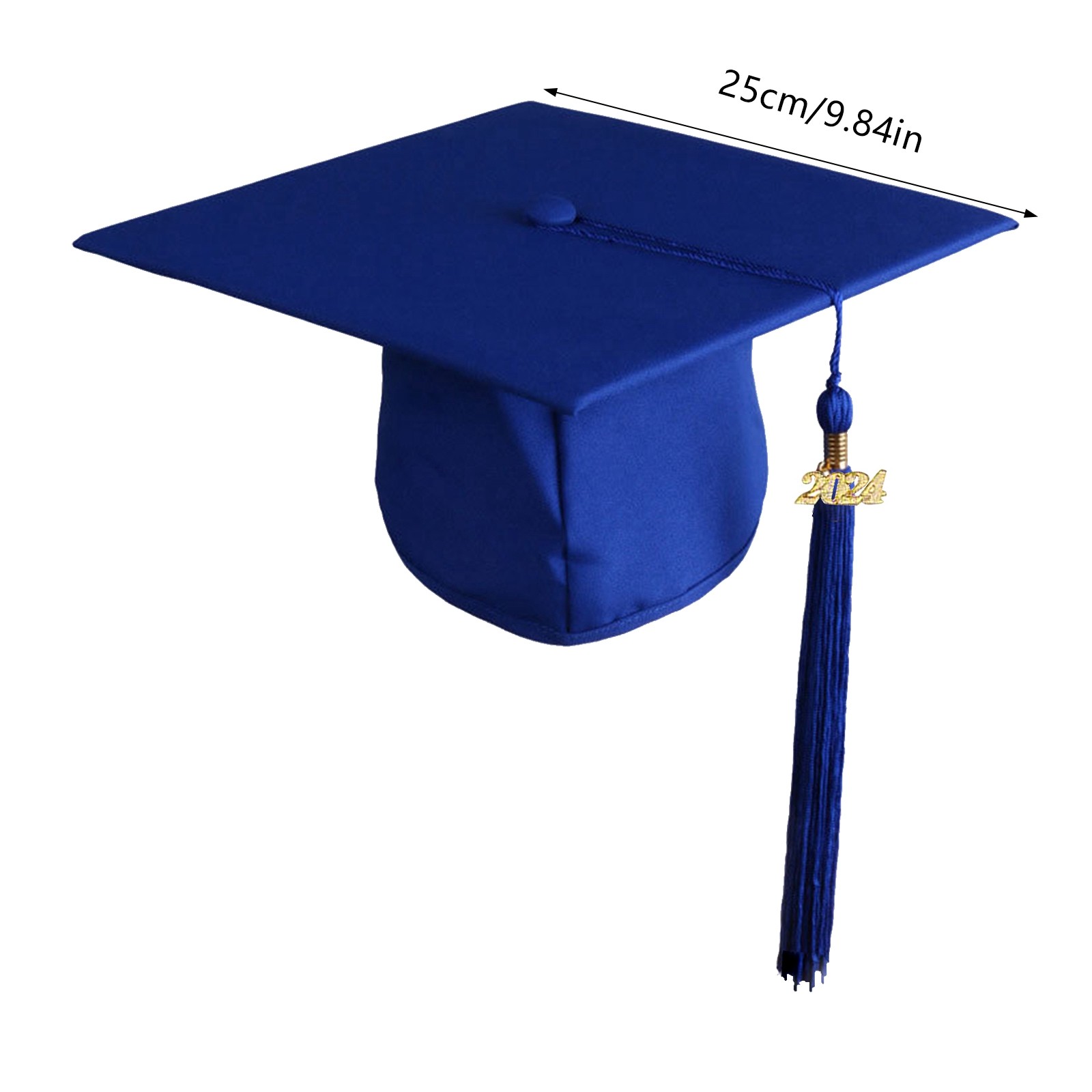 2024 Graduation Hat With Tassels Adjustable Unisex For Adult Children