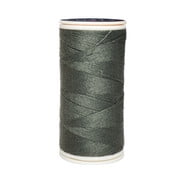 Caja 12 Pzas Hilo Gris Litio Coats Poliéster Liso 3 Cabos Fibra Corta Coats T6980-0416
