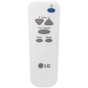 LG 11,700/12,200 BTU 230V Window-Mounted Air Conditioner with 9,200/11,200 BTU Supplemental Heat Function, LW1223HR