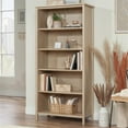 thumbnail image 3 of Pemberly Row Engineered Wood 5-Shelf Bookcase in Natural Maple Finish, 3 of 8