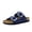 Navy, variant on Cushionaire Laz Genuine Suede Cork Footbed Slide Sandals for Women with Adjustable Buckles and Memory Foam