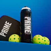Prime Hydration, Squeeze Sports Water Bottle, Black Graffiti, 32 fl oz