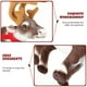 thumbnail image 5 of Juguete de peluche de reno de Navidad, figura de reno de juguete de peluche de ciervo encantador, 5 of 8