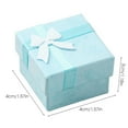 thumbnail image 2 of QIQUWOHUL Cardboard Jewelry Box Thick Paper Box Bulk For Jewelry Gift Case With Cotton Filled And Lid, 2 of 8
