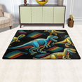thumbnail image 3 of Ryvnso Dinosaur Area Floor Mats Large Nursery Rugs Non-Slip Carpets Doormat 36" x 24", 3 of 7