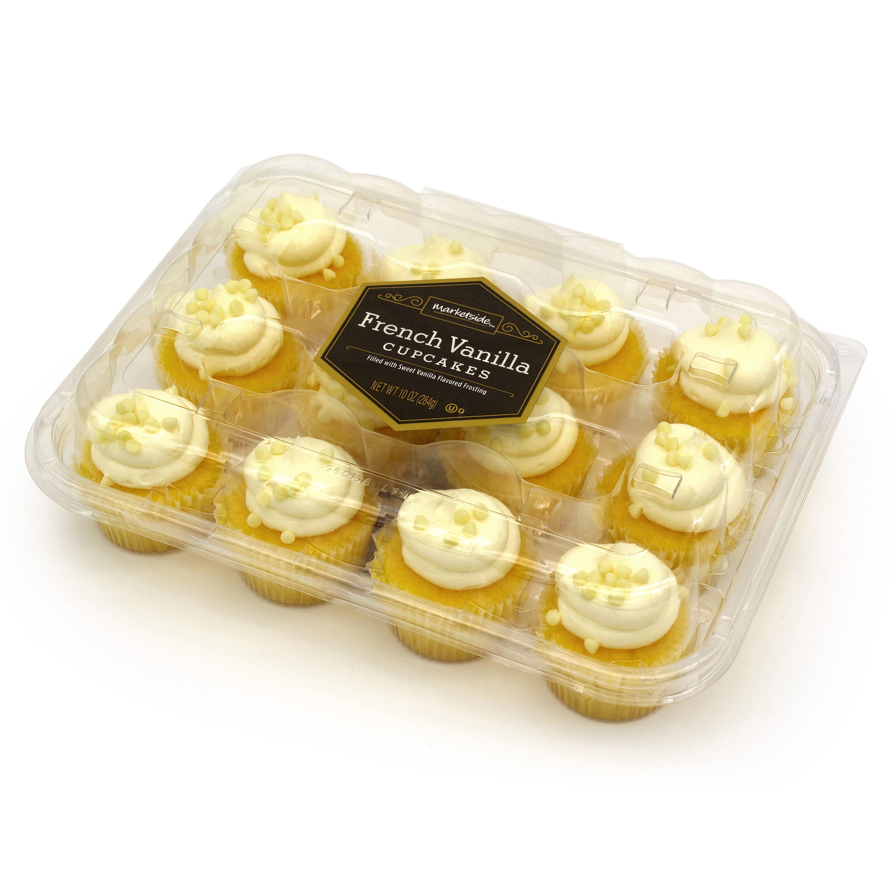 Marketside French Vanilla Mini Cupcakes, 10 oz, 12 Count