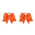 thumbnail image 3 of Banda para el cabello grande Qarigey nudo de lazo Elástico Ajustable Naranja 2Conjunto, 3 of 6