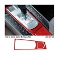 thumbnail image 2 of Autocollant de Panneau Multimédia de Contrôle Intérieur en Fibre de Carbone Rouge pour 2010-2016 Lhd, 2 of 5