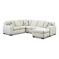 Neo Living NL707-BEIG-SEC-CHAISE Ian Corner Sectional with Right Facing Chaise, Beige