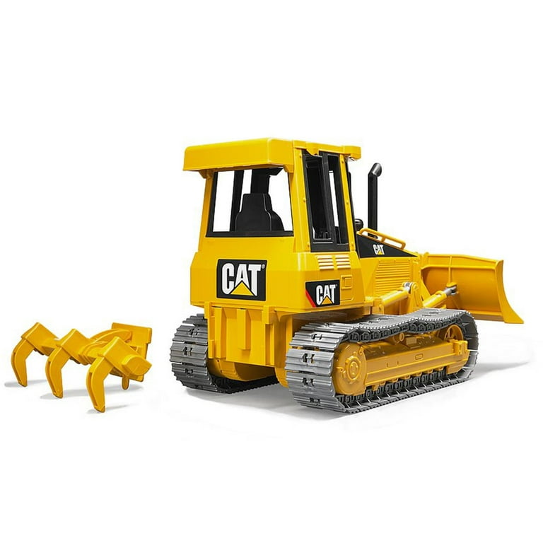 Bruder 02444 CAT Track-Type Tractor with Attachments - Walmart.com