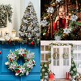thumbnail image 6 of Dalrosia 24PCS Christmas Poinsettia with Clips Glitter Artificial Flower Winter Party Supplies for Xmas Tree Ornament Wedding Birthday Wreath Decoration, 6 of 6