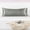 Gray#4498, variant on Satin Silk Pillowcase Standard Body 20x54 in – Cool, Soft, Breathable for Hair and Skin – Hidden Zipper, Wrinkle Resistant, Machine Washable, Luxury Sleep Gift (1 Pack)