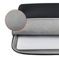 thumbnail image 2 of Laptop Sleeve Computer Bag Netbook Sleeves Tablet Carrying Case Cover Bags Notebook Sleeve Case 11" 12" 13" 14" 15" 15.6 inch Notebook Bag，Upgrade Model,Lining velvet,with Long power bag, 2 of 6