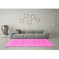 thumbnail image 3 of Ahgly Company Indoor Rectangle Abstract Pink Modern Area Rugs, 6' x 9', 3 of 4