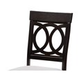 thumbnail image 6 of Baxton Studio Angie Modern Grey Fabric and Dark Brown Finished Wood 5-Piece Dining Set, 6 of 7