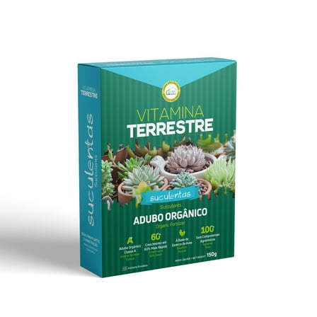 Vitamina Terrestre - Organic Fertilizer Class A - Suculents