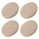 thumbnail image 1 of Fundas de taburete redondo de 4 piezas, fundas de silla redonda de 12-14 pulgadas, cojines de asiento de silla redonda color caqui, 1 of 6