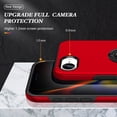 thumbnail image 5 of ELEHOLD Rugged Case For iPhone 16e / SE4 2025 Magnetic Shockproof Cover, 360° Rotable Ring Kickstand, Enhanced Camera Protection, Red, 5 of 7