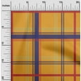 thumbnail image 1 of oneOone Cotton Cambric Fabric Madras Check Print Fabric By Yard 56 Inch Wide, 1 of 4
