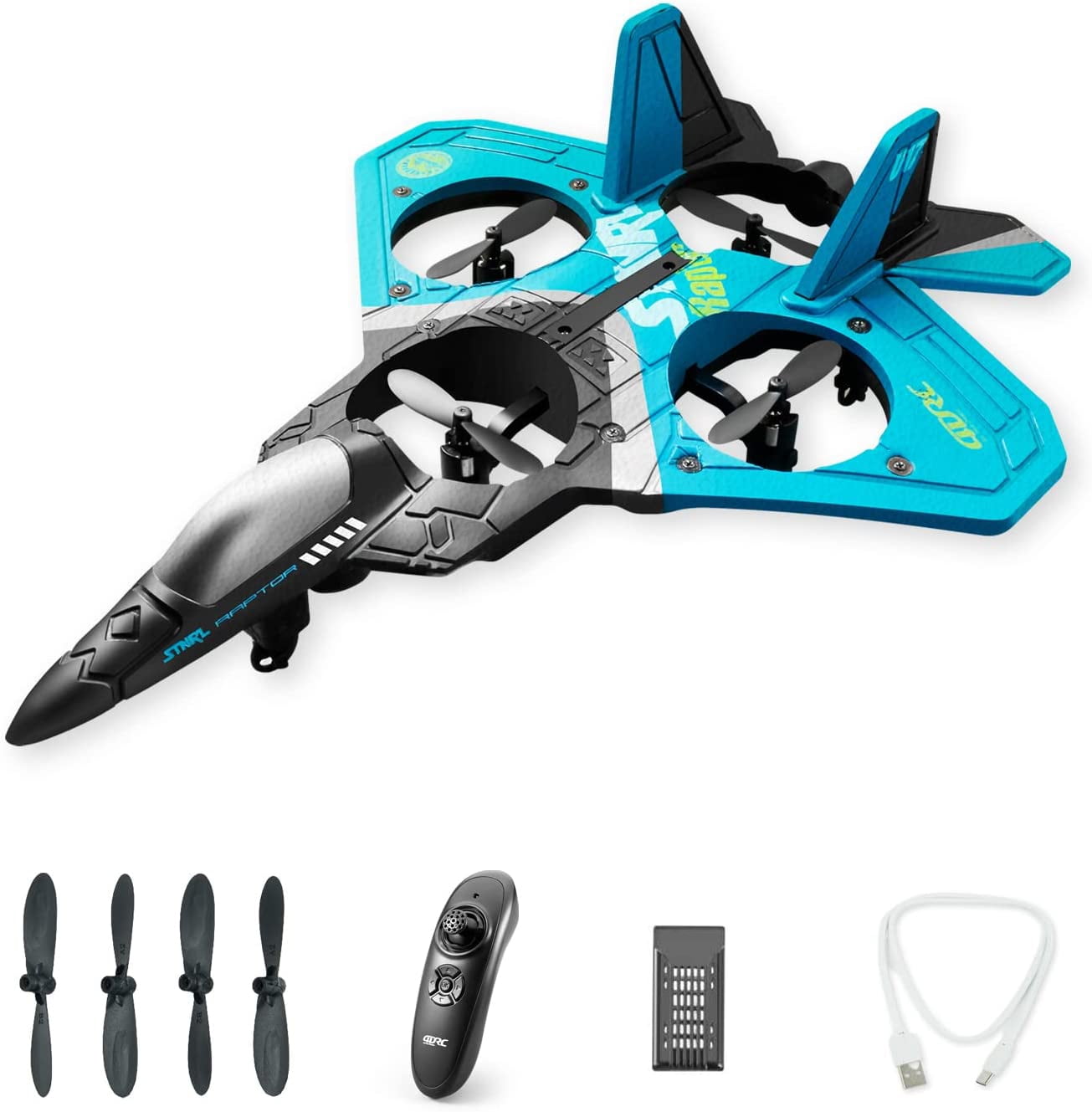 Remote control aircraft V17 fighter model glider foam UAV children, primary school students and