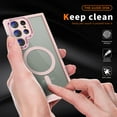 thumbnail image 5 of TECH CIRCLE Magnetic for Galaxy S24 Ultra Case, Compatible with MagSafe, Shockproof Dustproof Drop Proof Military-Grade Protection Magnetic Case for Samsung Galaxy S24 Ultra 6.8" 2024,Apricot, 5 of 9