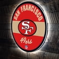 thumbnail image 5 of San Francisco 49ers LED Wall Helmet, 5 of 5