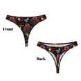 thumbnail image 3 of Balery Monster Truck Tangas de Algodón para Mujer con Estampado – Ropa Interior Sexy, Transpirable, G-string-4X-Large, 3 of 6