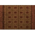 thumbnail image 1 of Ahgly Company Indoor Rectangle Abstract Orange Modern Area Rugs, 6' x 9', 1 of 4