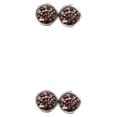 thumbnail image 4 of yingyy 1 Pair Round Earrings Fashionable Eye-catching Eardrops Jewelry Rhinestone Inlay Lightweight Ear Studs for Birthday Party Mixed Color 2Set, 4 of 6