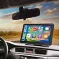 thumbnail image 1 of Car Multimedia Player, Portable Car Stereo Plug and Play 7 Inch IPS Touchscreen with Rear Camera for Navigation, 1 of 7