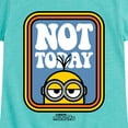 thumbnail image 3 of Despicable Me Minions - Not Today - Toddler & Youth Girls Short Sleeve Graphic T-Shirt, 3 of 5