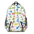 thumbnail image 3 of Colorful Dinosaur with Roar Pattern Cute School Backpack Bag with Padded Back and Adjustable Shoulder Straps 16.9 X 12.6 X 5.9 Inches, 3 of 5