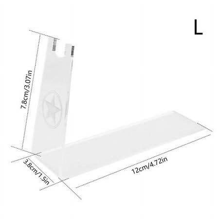 

Flytohom New Boutique Store Display Props Clear Acrylic Outdoor Pistols Holder Gun Model Showing Gun Display Stand Rack