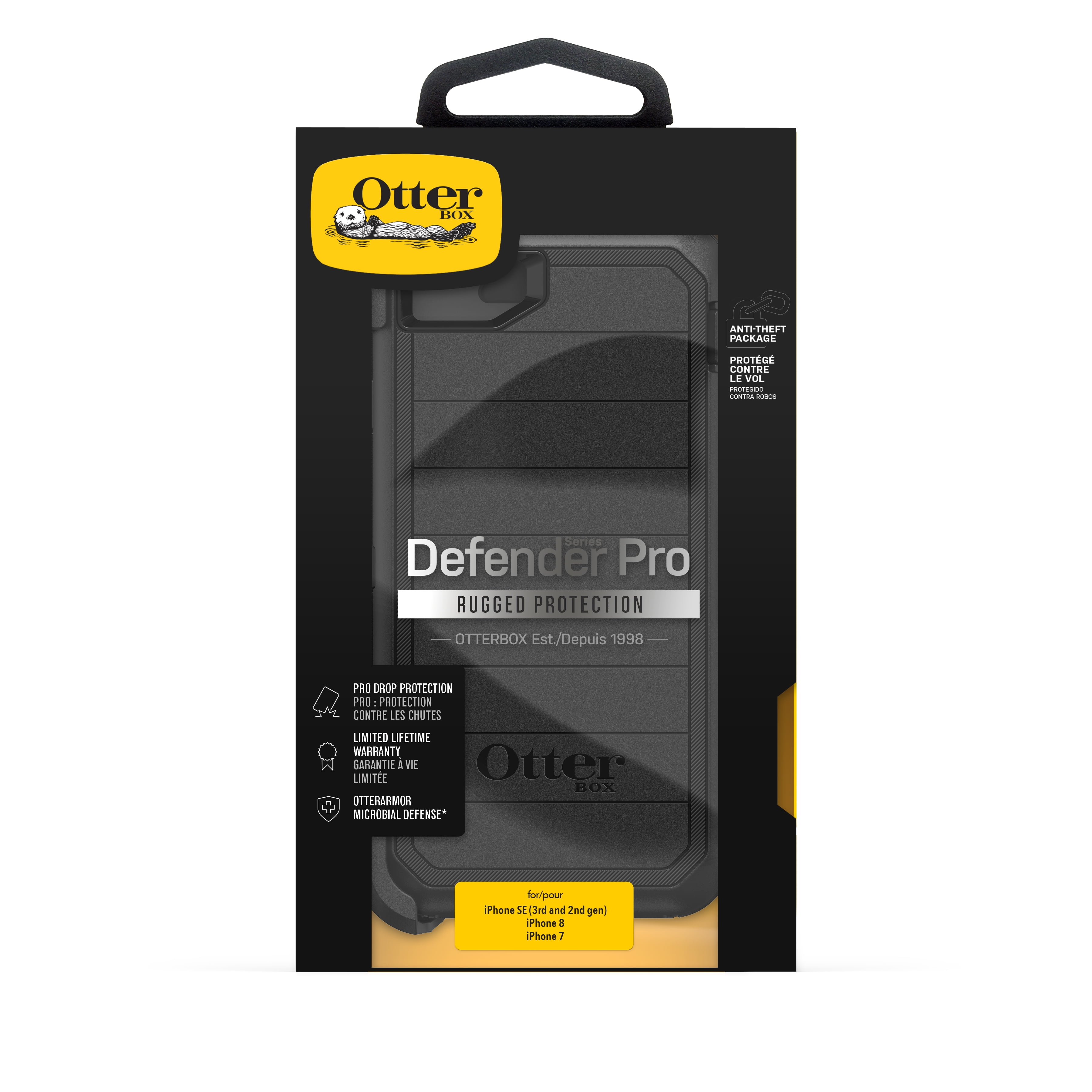 Funda OtterBox Defender Series para el iPhone SE (3.ª gen.)/SE (2020), con  protección certificada contra caídas Drop+.